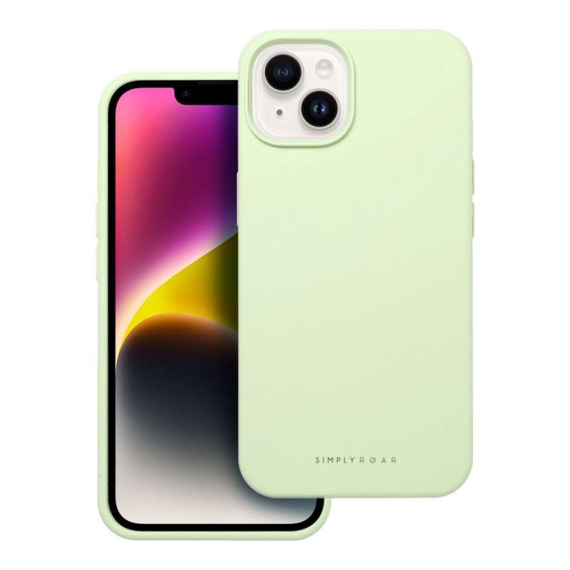 SPOTT-GR ROAR Cloud Skin - Θήκη Σιλικόνης για Apple iPhone 14 - Πράσινη