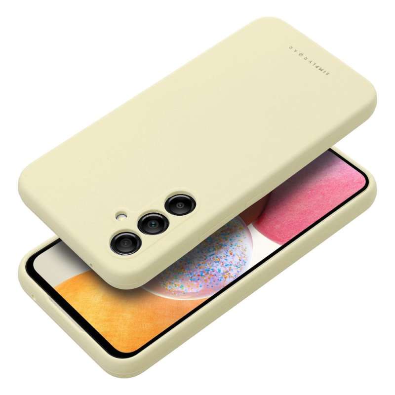 SPOTT-GR ROAR Cloud Skin - Θήκη Σιλικόνης για Samsung Galaxy A14 4G / A14 5G - Κίτρινη