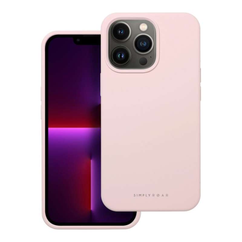 SPOTT-GR ROAR Cloud Skin - Θήκη Σιλικόνης για Apple iPhone 13 Pro - Ροζ