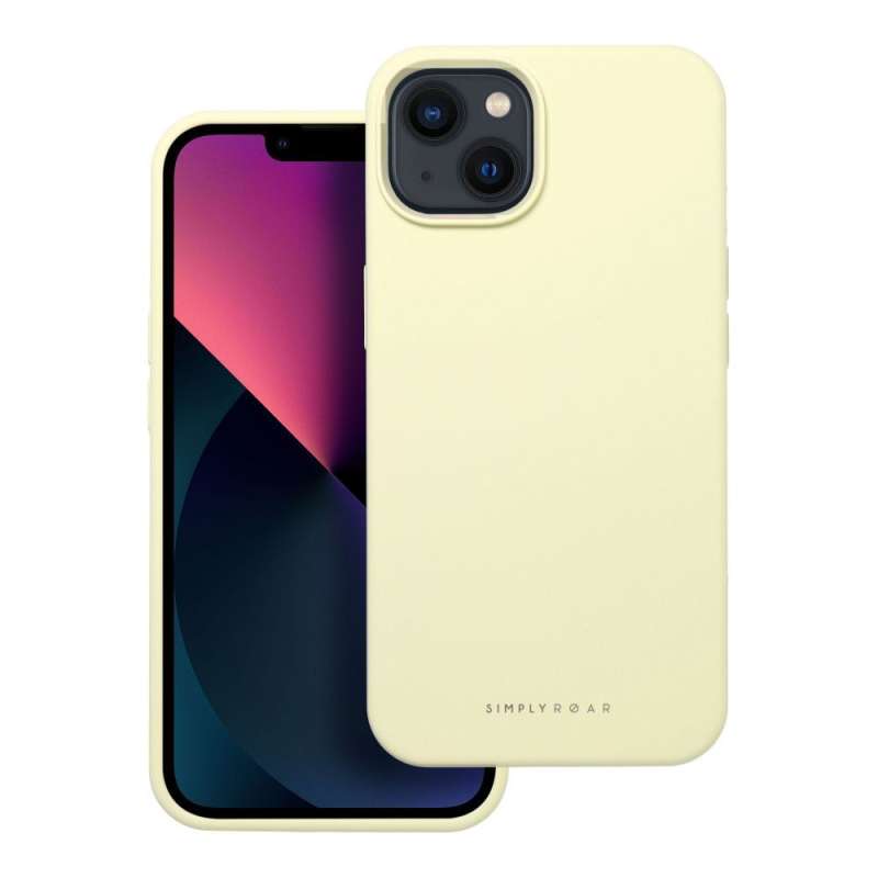 SPOTT-GR ROAR Cloud Skin - Θήκη Σιλικόνης για Apple iPhone 13 - Κίτρινη