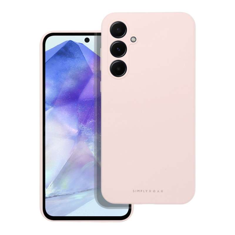 SPOTT-GR ROAR Cloud Skin - Θήκη Σιλικόνης για Samsung Galaxy A55 5G - Ροζ