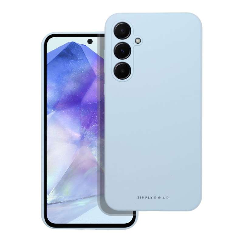 SPOTT-GR ROAR Cloud Skin - Θήκη Σιλικόνης για Samsung Galaxy A55 5G - Μπλε