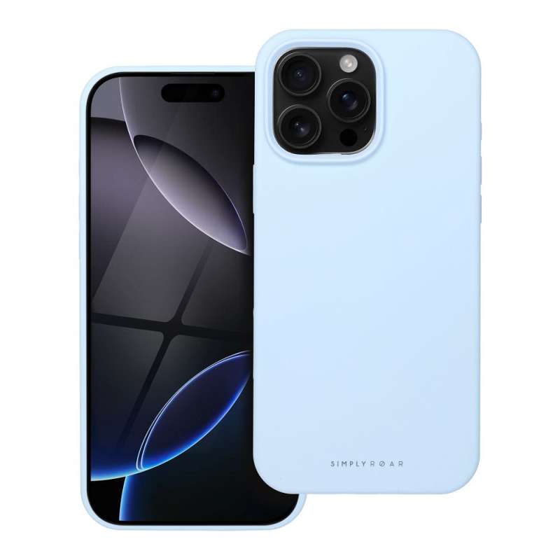 SPOTT-GR ROAR Cloud Skin - Θήκη Σιλικόνης για Apple iPhone 16 Pro Max - Μπλε