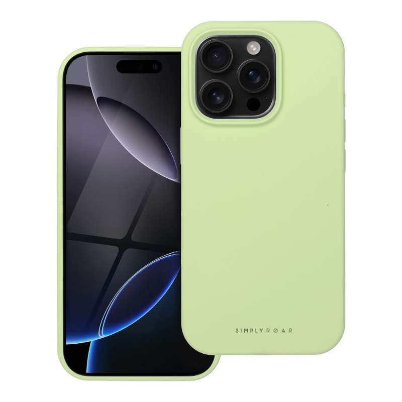 SPOTT-GR ROAR Cloud Skin - Θήκη Σιλικόνης για Apple iPhone 16 Pro - Πράσινη