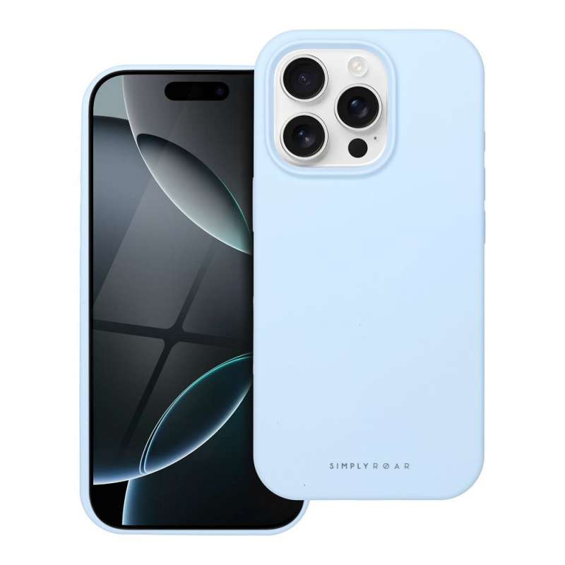 SPOTT-GR ROAR Cloud Skin - Θήκη Σιλικόνης για Apple iPhone 16 Pro - Μπλε