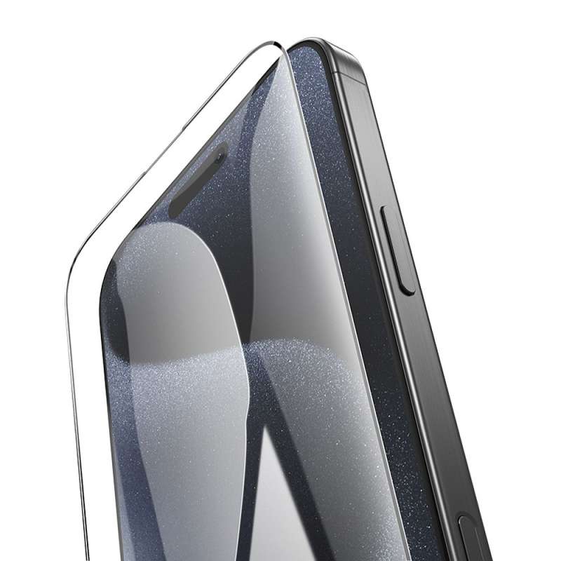 SPOTT-GR Hoco Tempered Glass 5D Guardian Shield - Τζαμάκια Οθόνης (Σετ 10 σε 1) για Apple iPhone 16 Pro Max με Μαύρο Περίγραμμα