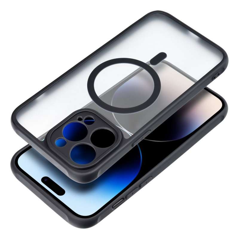 SPOTT-GR Full Matte Mag Case - Θήκη με Υποστήριξη MagSafe για Apple iPhone 14 Pro - Μαύρη