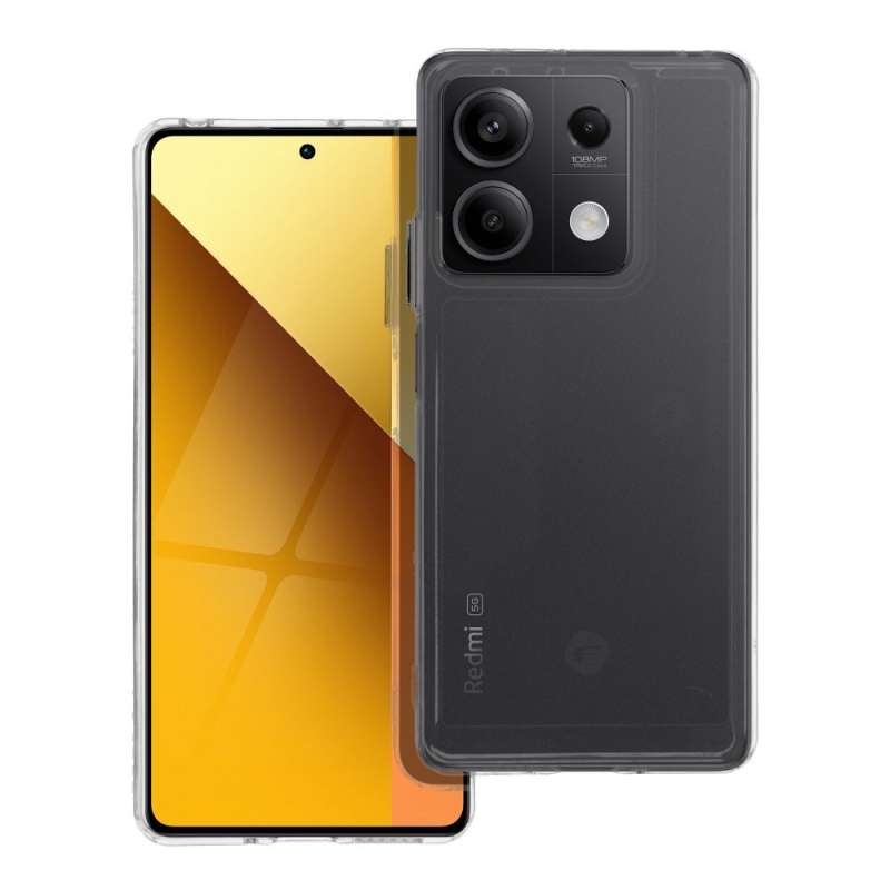 SPOTT-GR Forcell F-Protect (Clear Case) - Διάφανη Σκληρή Θήκη Σιλικόνης για Xiaomi Redmi Note 13 5G
