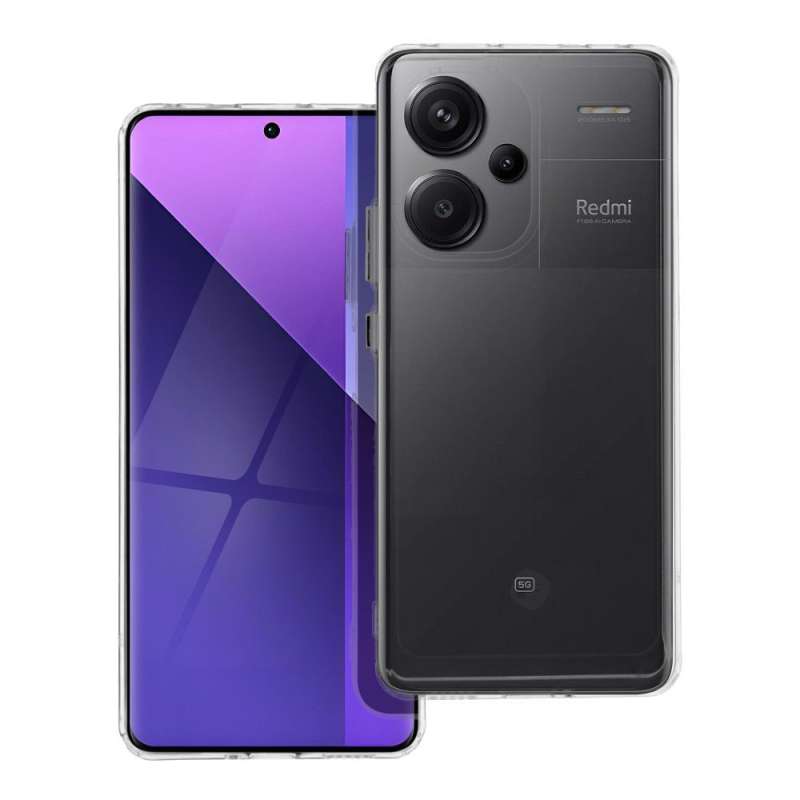 SPOTT-GR Forcell F-Protect (Clear Case) - Διάφανη Σκληρή Θήκη Σιλικόνης για Xiaomi Redmi Note 13 Pro Plus 5G