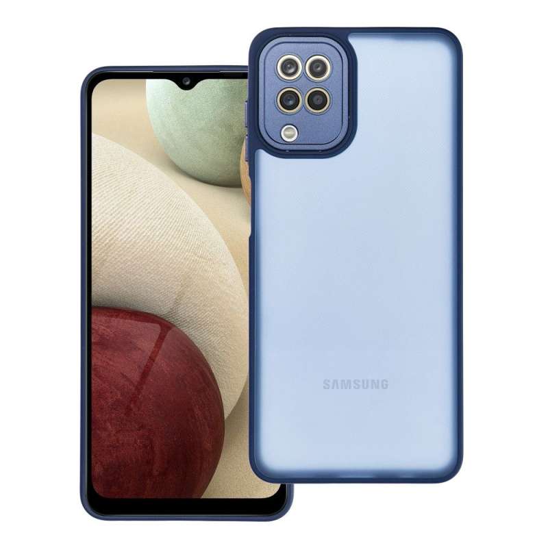 SPOTT-GR Variete Case - Θήκη Σιλικόνης για Samsung Galaxy A12 / M12 / F12 - Μπλε