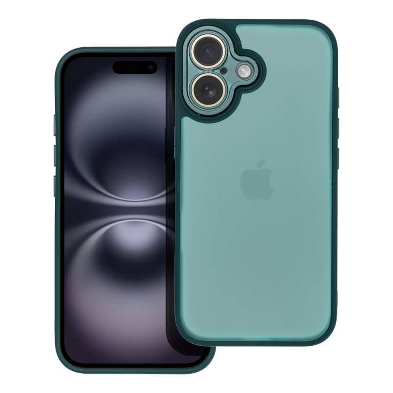 SPOTT-GR Variete Case - Θήκη Σιλικόνης για Apple iPhone 16 - Πράσινη
