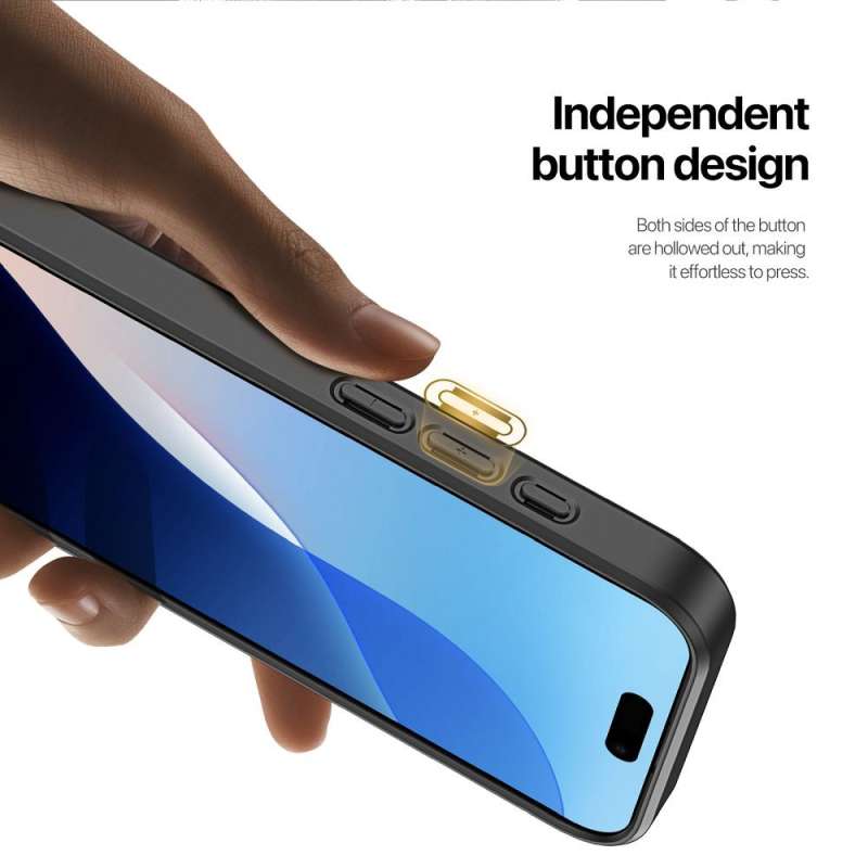 SPOTT-GR Dux Ducis Rafi II - Δερμάτινη Θήκη με Υποστήριξη MagSafe για Apple iPhone 16 Plus - Μαύρη