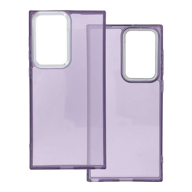 SPOTT-GR Pearl Case - Ημιδιάφανη Θήκη Σιλικόνης για Samsung Galaxy S22 Ultra - Μωβ