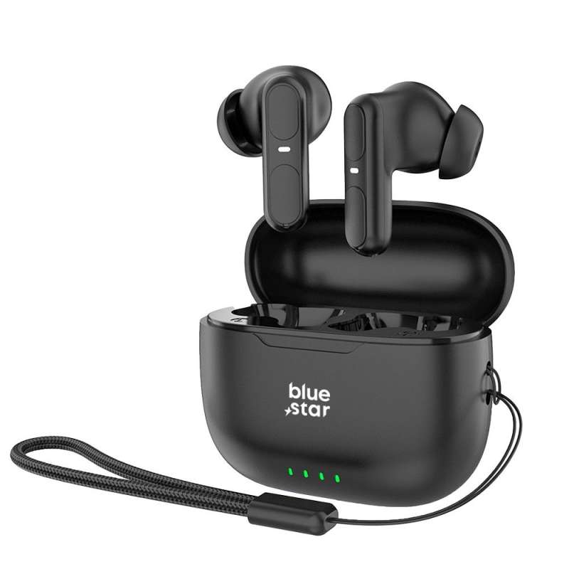 SPOTT-GR Blue Star TWS BK31 - Ασύρματα In-Ear Ακουστικά Bluetooth σε Μαύρο Χρώμα