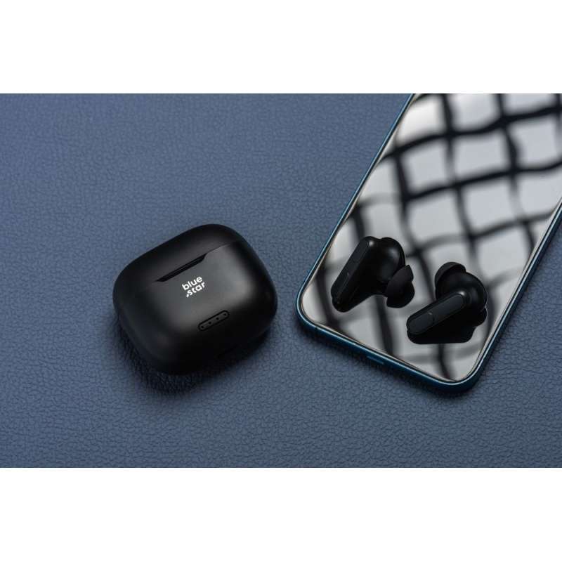 SPOTT-GR Blue Star TWS BK31 - Ασύρματα In-Ear Ακουστικά Bluetooth σε Μαύρο Χρώμα