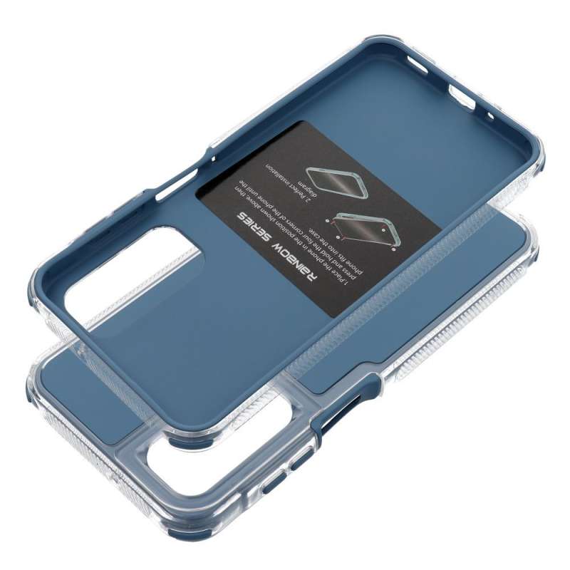 SPOTT-GR Matrix Transparent - Διάφανη Θήκη Σιλικόνης για Samsung Galaxy A16 5G - Μπλε