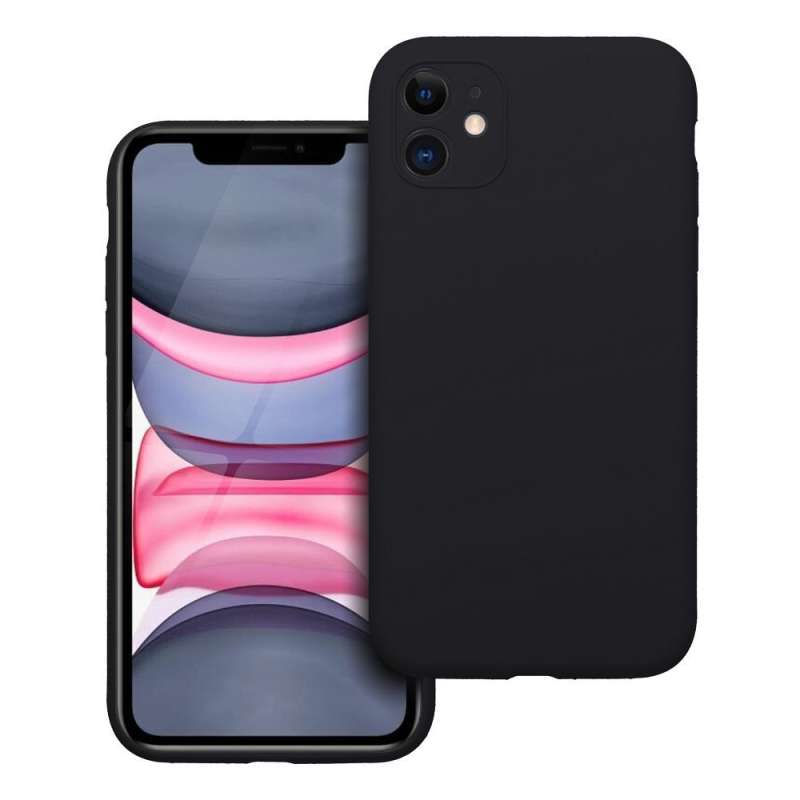 SPOTT-GR Silicone 2mm - Λεπτή Θήκη Σιλικόνης 2mm για Apple iPhone 11 - Μαύρη