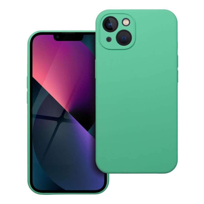 SPOTT-GR Silicone 2mm - Λεπτή Θήκη Σιλικόνης 2mm για Apple iPhone 13 - Πράσινη