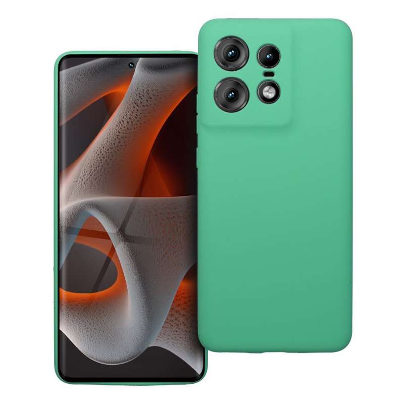 SPOTT-GR Silicone 2mm - Λεπτή Θήκη Σιλικόνης 2mm για Motorola Moto Edge 50 Pro - Πράσινη