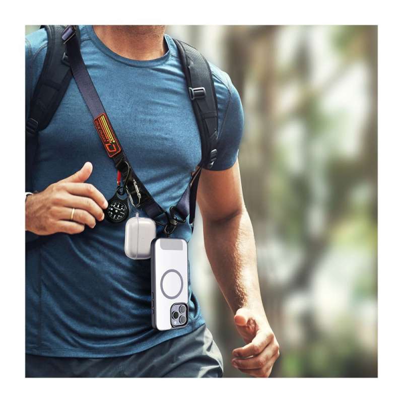 SPOTT-GR Dux Ducis Outdoor Cross Body - Ανθεκτικό Λουράκι Λαιμού για Θήκες Κινητών σε Μπλε Xρώμα