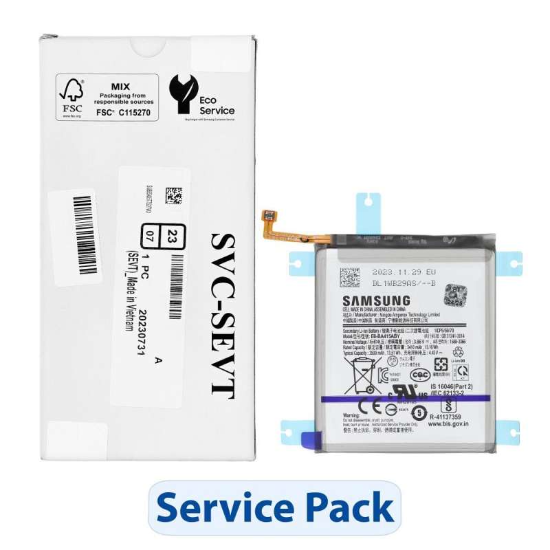 SPOTT-GR Battery Service Pack - Γνήσια Μπαταρία για Samsung Galaxy A41 (A415) GH82-22861A