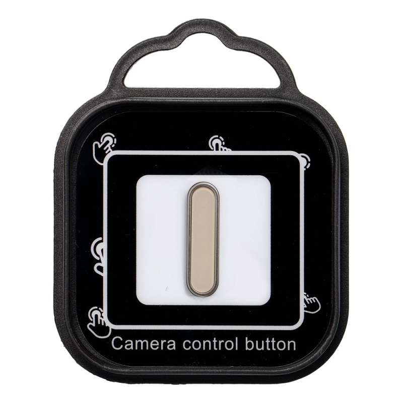 SPOTT-GR iPhone Camera Control Button - Έγχρωμο Κουμπάκι Κάμερας για Apple iPhone 16 (Pro, Plus & Pro Max) για Θήκες Σειράς Drop Glue / Clear Mag Cover - Γκρι