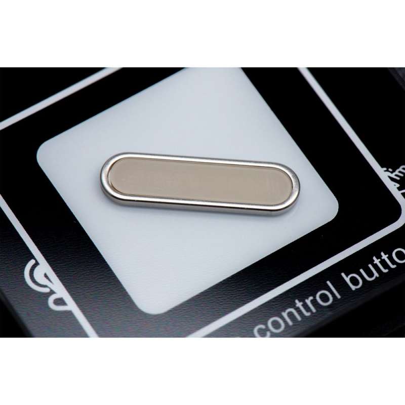 SPOTT-GR iPhone Camera Control Button - Έγχρωμο Κουμπάκι Κάμερας για Apple iPhone 16 (Pro, Plus & Pro Max) για Θήκες Σειράς Drop Glue / Clear Mag Cover - Γκρι