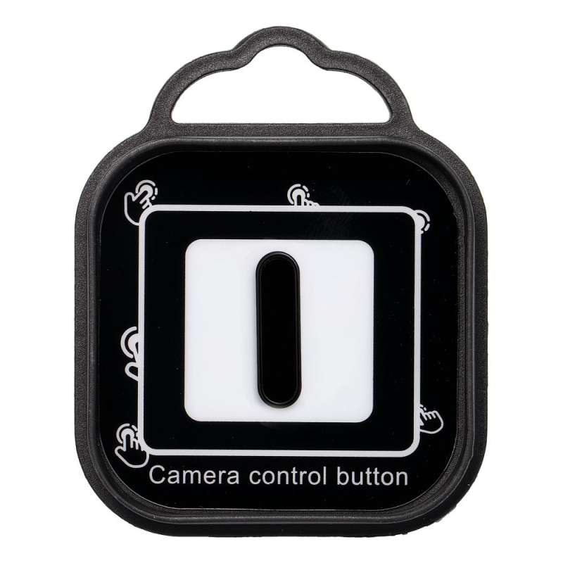 SPOTT-GR iPhone Camera Control Button - Έγχρωμο Κουμπάκι Κάμερας για Apple iPhone 16 (Pro, Plus & Pro Max) για Θήκες Σειράς Drop Glue / Clear Mag Cover - Μαύρο