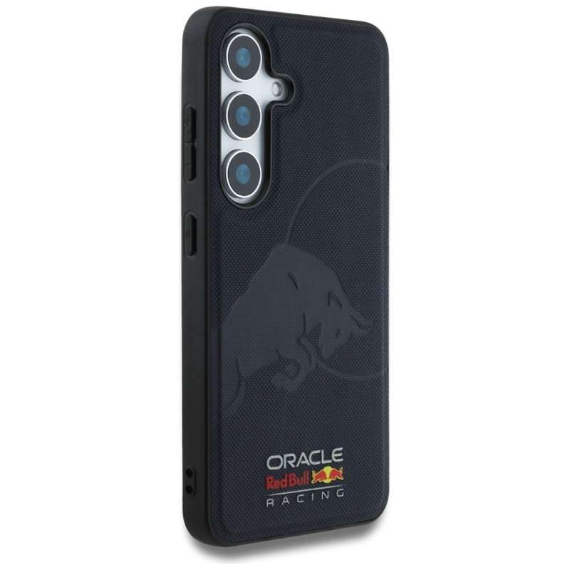 SPOTT-GR Red Bull Case - Θήκη για Samsung Galaxy S25 Ultra (Debossed Bull) με Υποστήριξη MagSafe - Μπλε