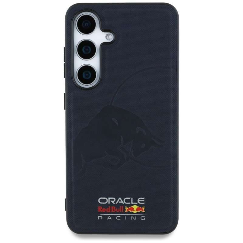 SPOTT-GR Red Bull Case - Θήκη για Samsung Galaxy S25 Ultra (Debossed Bull) με Υποστήριξη MagSafe - Μπλε