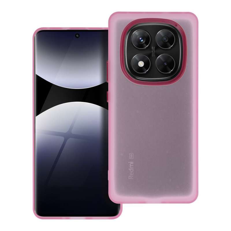 SPOTT-GR Sappy Case - Ημιδιάφανη Πλαστική Θήκη για Xiaomi Redmi Note 14 Pro 5G / 14 Pro Plus / Poco X7 - Ροζ