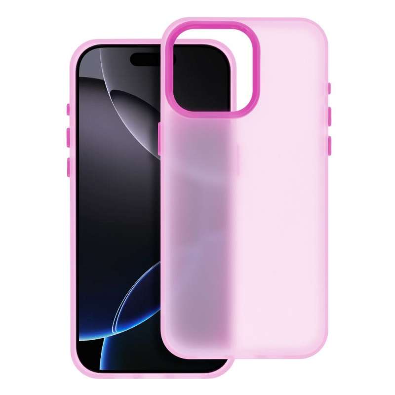 SPOTT-GR Sappy Case - Ημιδιάφανη Πλαστική Θήκη για Apple iPhone 16 Pro Max - Ροζ