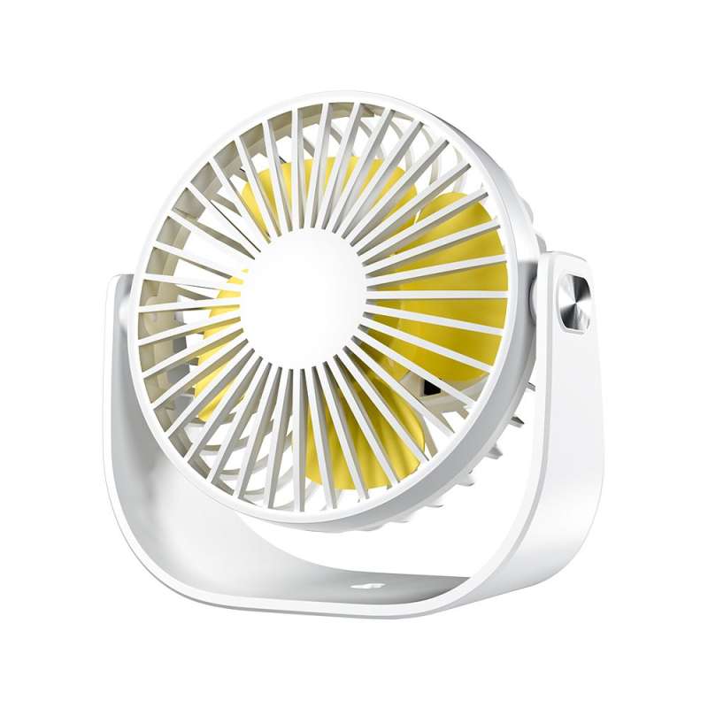 SPOTT-GR Desk Fan LLD-F82 - Επιτραπέζιος Φορητός Ανεμιστήρας σε Άσπρο Xρώμα