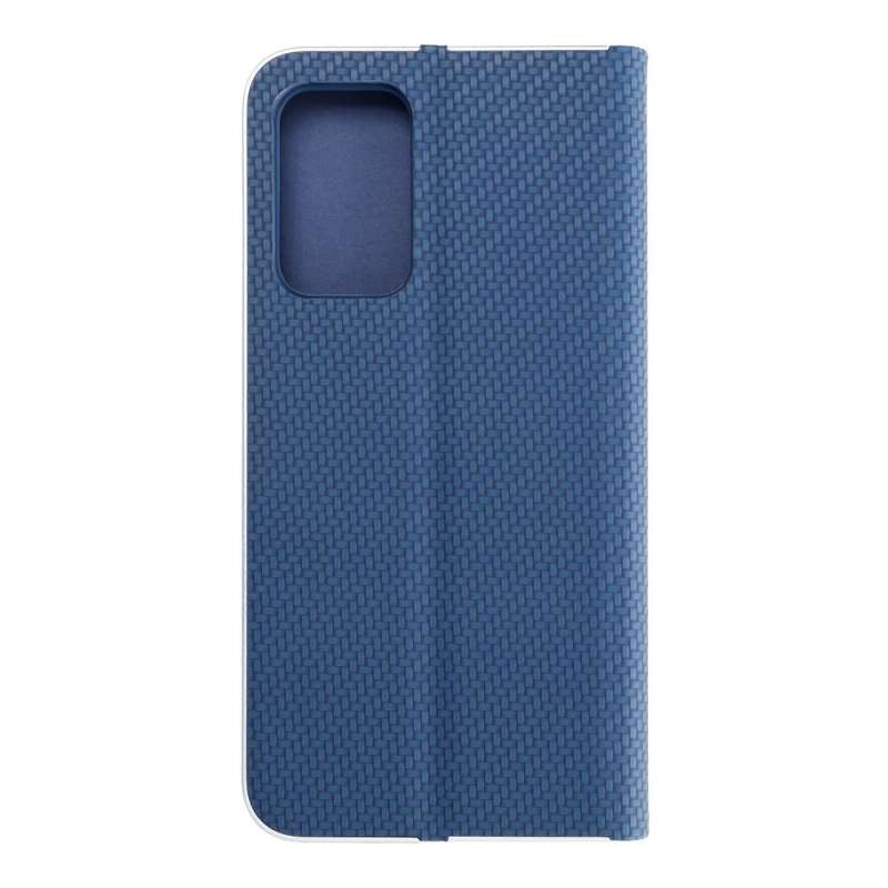 SPOTT-GR Luna Book Carbon Case - Θήκη Πορτοφόλι για Samsung Galaxy A52 5G / A52 4G / A52s 5G - Μπλε