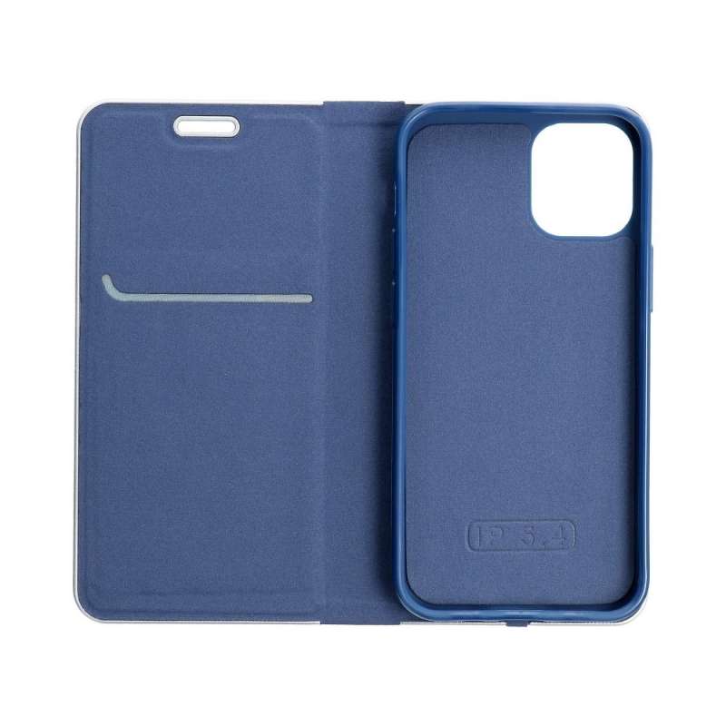 SPOTT-GR Luna Book Carbon Case - Θήκη Πορτοφόλι για Samsung Galaxy A52 5G / A52 4G / A52s 5G - Μπλε
