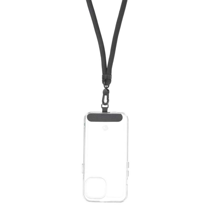 SPOTT-GR Swing Pendant (8mm) - Λουράκι για Θήκες Κινητών με Ρυθμιζόμενο Μάκρος (Μήκος 165cm) σε Γκρι Xρώμα