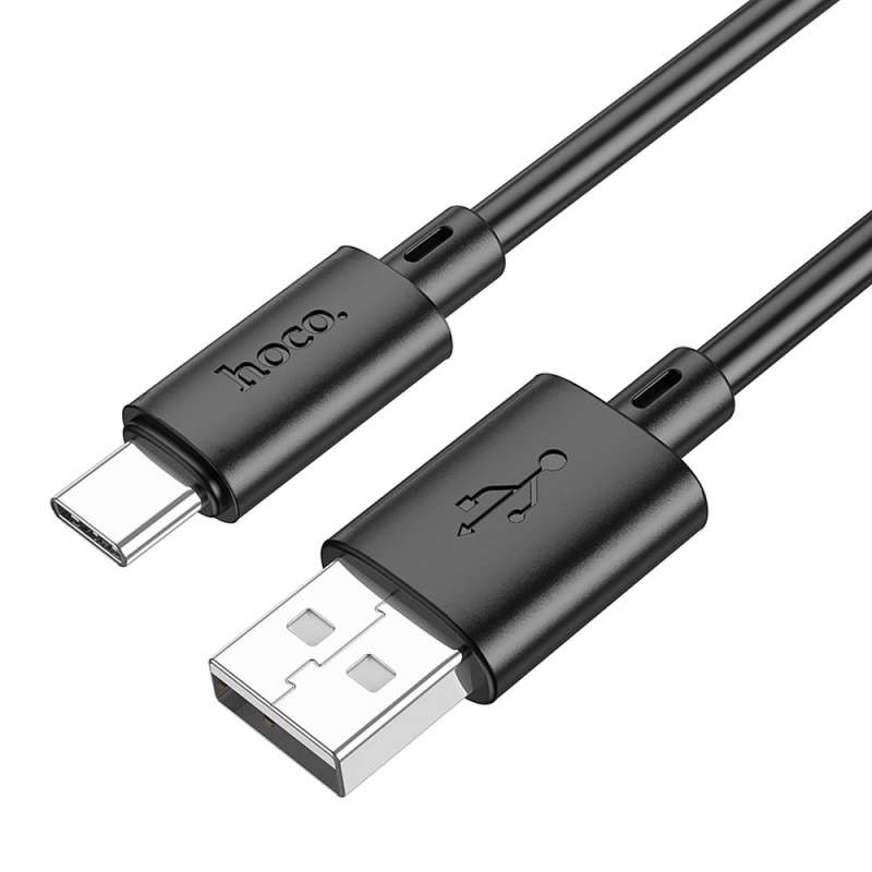 SPOTT-GR Hoco X88 - Καλώδιο USB-A σε Type-C 3A 18W 1m - Μαύρο