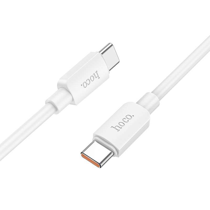 SPOTT-GR Hoco X96 - Καλώδιο Type-C σε Type-C (PD 6A 100W) 1m σε Άσπρο Xρώμα