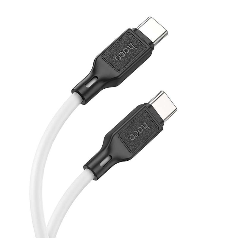 SPOTT-GR Hoco X90 - Καλώδιο Type-C σε Type-C 3A 60W 1m - Άσπρο