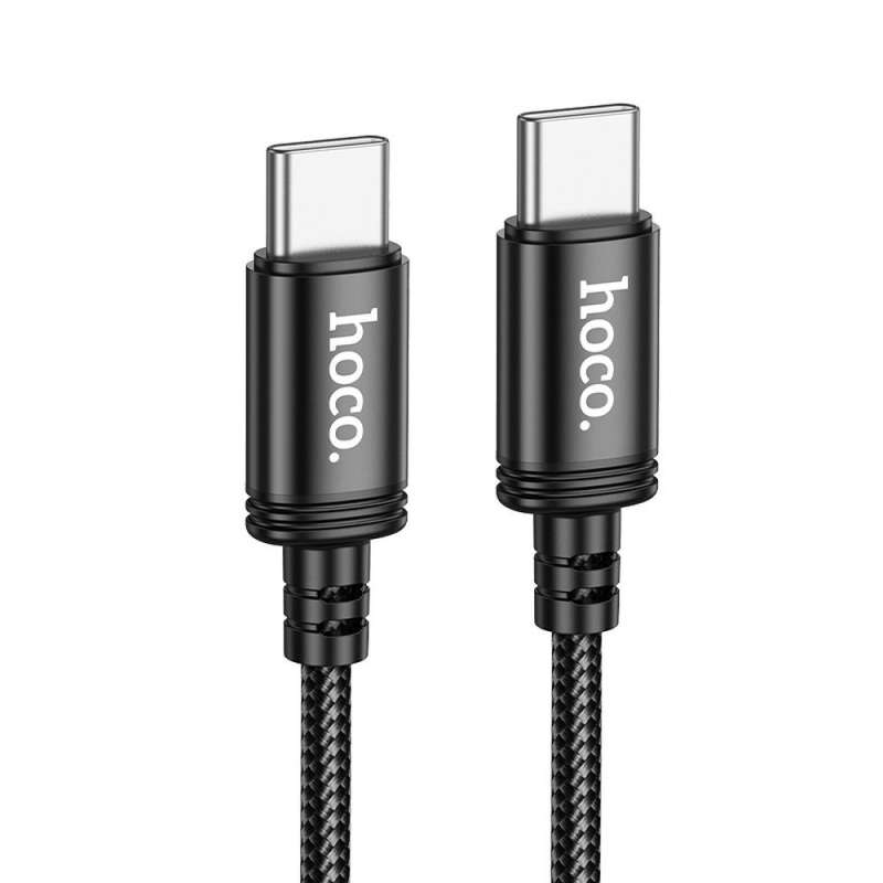 SPOTT-GR Hoco X89 - Καλώδιο Type-C σε Type-C (3A 60W) 2m σε Μαύρο Χρώμα