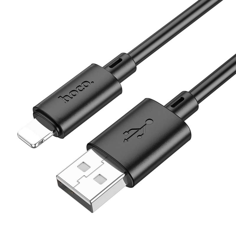 SPOTT-GR Hoco X88 - Καλώδιο USB-A σε Lightning 2.4A 1m - Μαύρο