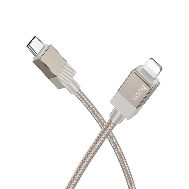 SPOTT-GR Hoco X110 - Καλώδιο Type-C σε Lightning PD 27W 1m - Χρυσό