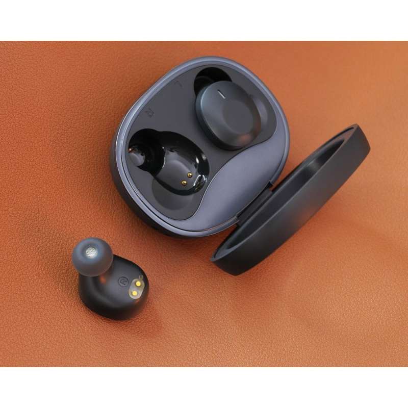 SPOTT-GR Hoco EQ3 - Ασύρματα In-Ear Ακουστικά Bluetooth TWS με Θήκη Φόρτισης - Μαύρα