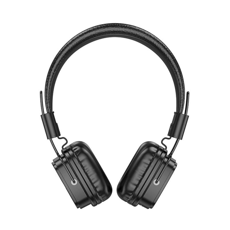 SPOTT-GR Hoco W56 - Ασύρματα Over-Ear Ακουστικά Κεφαλής Bluetooth - Μαύρα