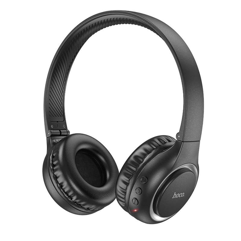 SPOTT-GR Hoco W41 - Ασύρματα Over-Ear Ακουστικά Bluetooth σε Μαύρο Χρώμα