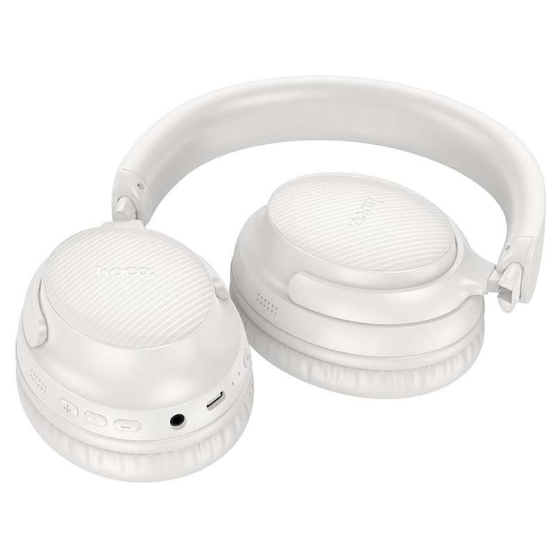 SPOTT-GR Hoco W53 - Ενσύρματα Over-Ear Ακουστικά Bluetooth - Άσπρα