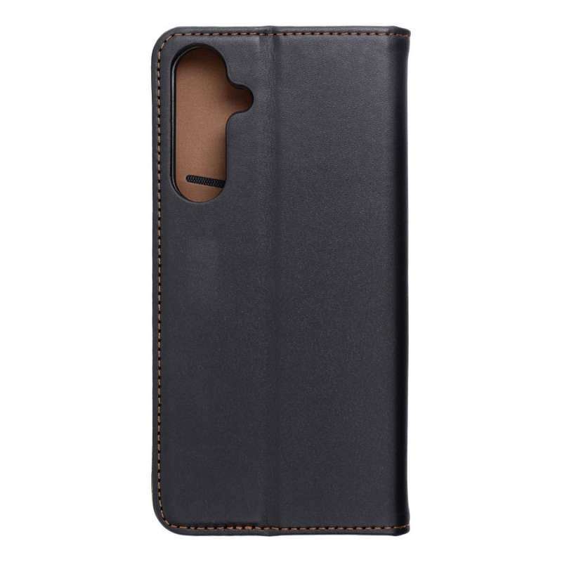 SPOTT-GR Smart Pro - Δερμάτινη Θήκη για Samsung Galaxy A55 5G - Μαύρη