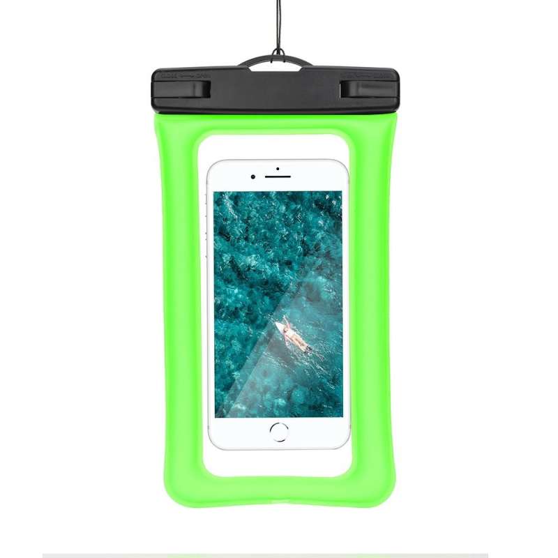 SPOTT-GR Waterproof Airbag - Αδιάβροχη Θήκη Σιλικόνης για Smartphones - Πράσινη