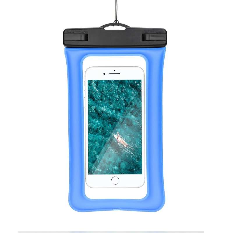 SPOTT-GR Waterproof Airbag - Αδιάβροχη Θήκη Σιλικόνης για Smartphones - Μπλε