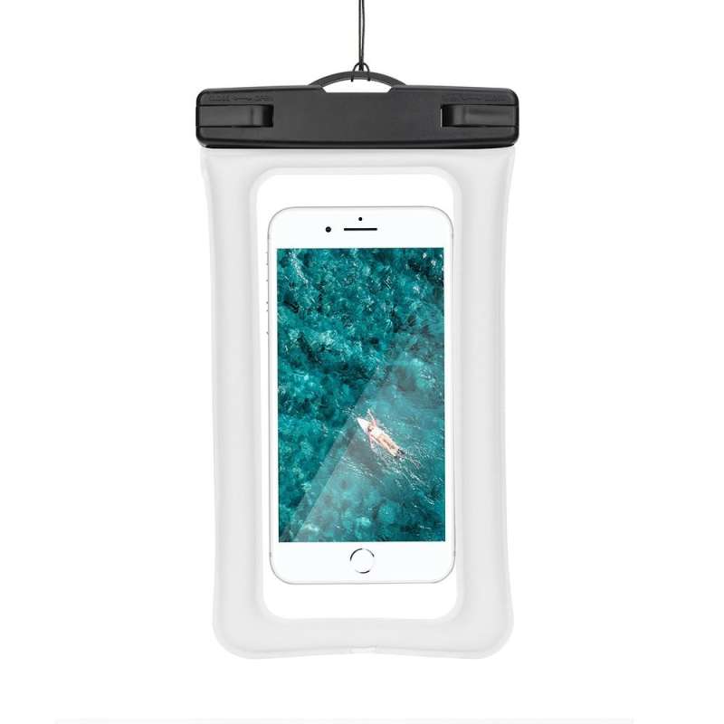 SPOTT-GR Waterproof Airbag - Αδιάβροχη Θήκη Σιλικόνης για Smartphones - Άσπρη